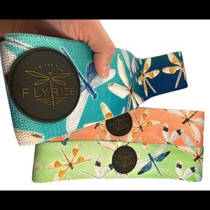 Woman Fabric Resistance workout Bands for Butt and Legs- a Set of 3